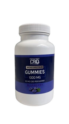 Emerald Forest Broad Spectrum CBD Gummies 1000 mg